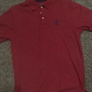 Beverly Hills Polo Club Maroon Polo Shirt